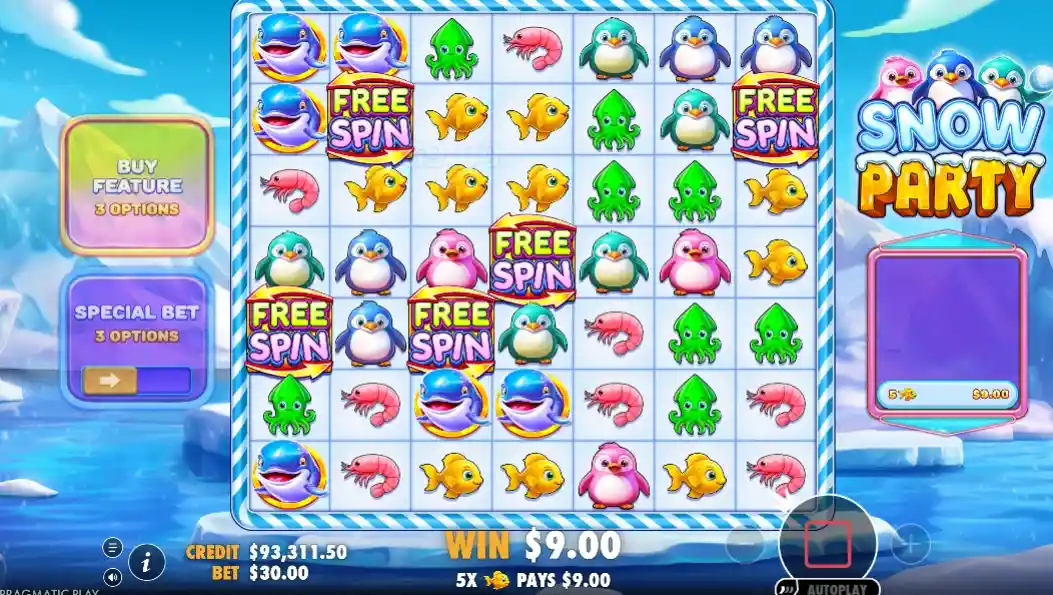 What is Snow Party Slot? - My First Look and Overview